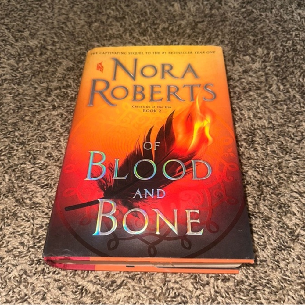 Nora Roberts 'Of Blood and Bone' Hardcover Book